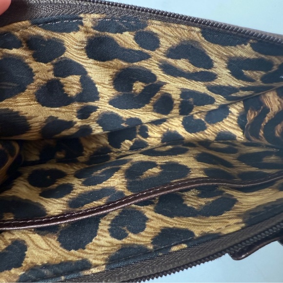 Unavailable-Vintage‎ Y2K Brighton Heart Crossbody Organizer Wallet Purse Brown - Picture 11 of 16